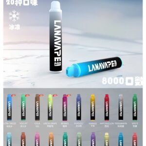 LANA VAPE 8000口便攜式拋棄式電子煙 LANA ZOLT 系列 (可充電一次性)