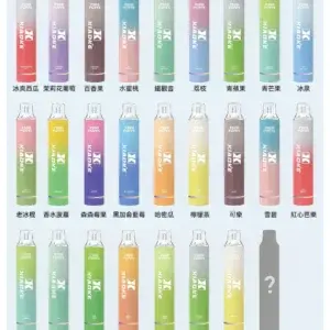 梟客 XIAOKE 可發光便攜式拋棄式電子煙 7500口 (跑馬燈一次性)